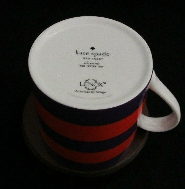 kate spade monogram coffee mug